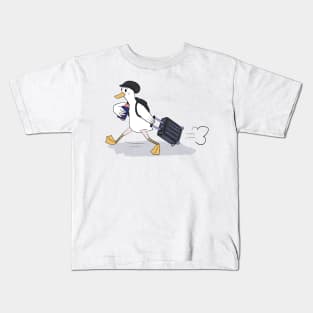 Traveling Doo Doo duck Kids T-Shirt